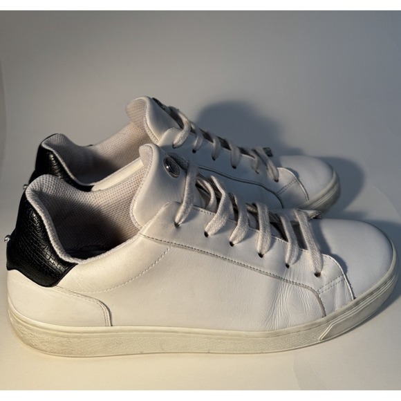 Longchamp Other - Longchamp Men's Leather Sneakers Men's Eu 41 /US 8 White / Black Original